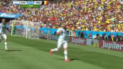 هدف هجواين في مرمي بلجيكا