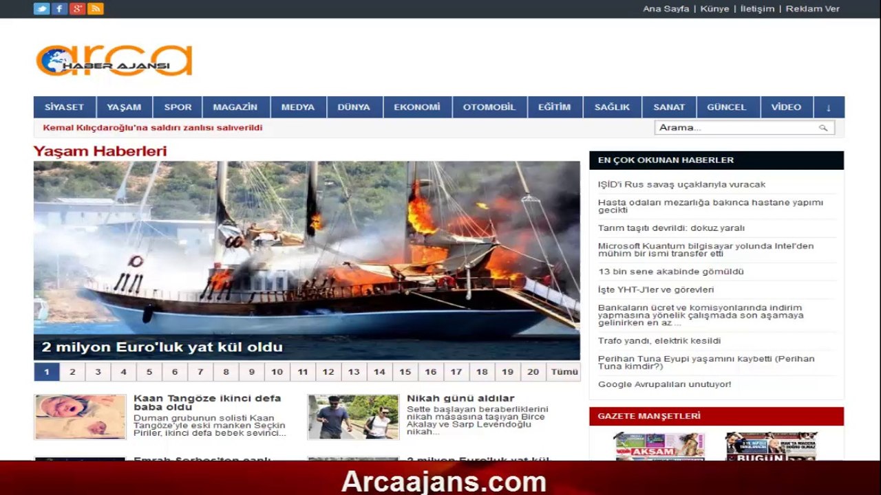 arcaajans hberleri