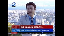 Foça Alev Alev Yanıyor  05 Temmuz 2014 Kanal 35 Ana Haber