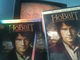 Opening to my 2013 DVD of The Hobbit an unexpected journey 7/5/14