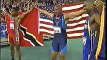 Olympic Games 2000 Sydney - Athletics 100m Mens Final  - Maurice Greene Gold & World Record