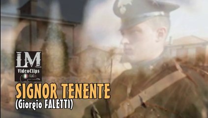 SIGNOR TENENTE   (Giorgio Faletti)