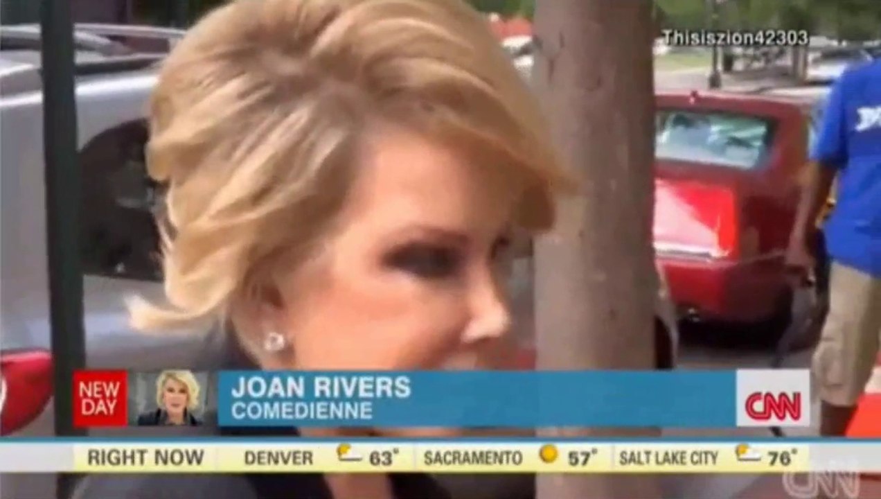 "Obama is Gay & Michelle is Transgender" says Joan Rivers