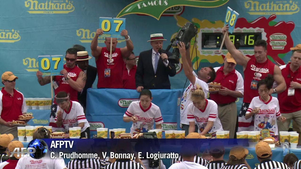 El mayor devorador de hot-dogs