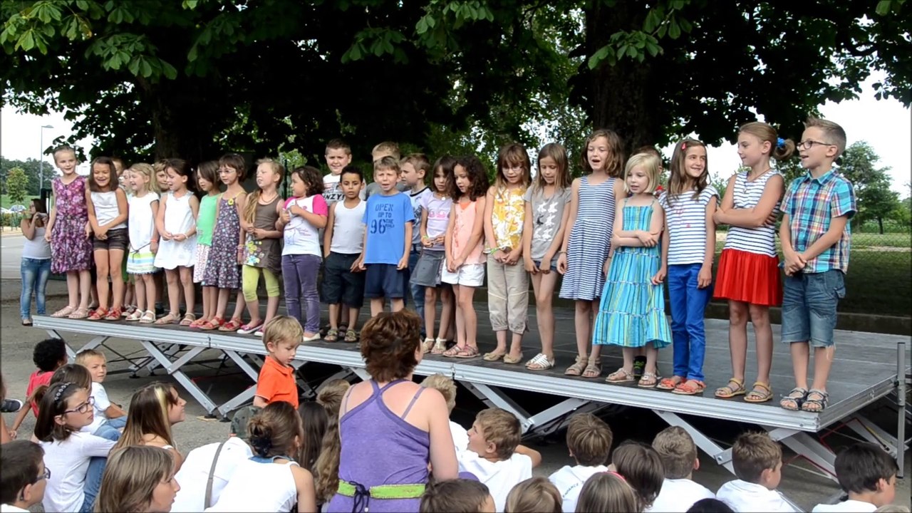 Saint-Bénigne. Fête de l'école. 27 juin 2014.