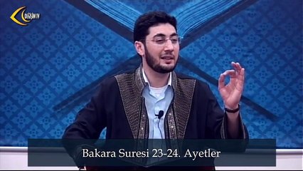 [14. Ders] Abdullah İmamoğlu İle Tefsîr-ul Furkân | Bakara Suresi 23-24. Ayetler
