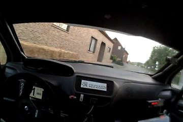 Geko Ypres Rally 2014 - Onboard Lefebvre/Dubois - SS Kemmelberg