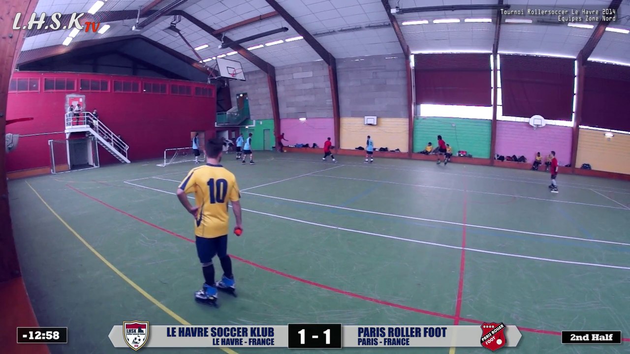 PRF vs LHSK [Tournoi Rollersoccer Le Havre 2014] H264
