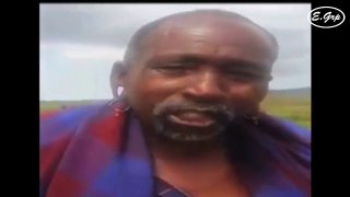 Maasai Man Speaks With American Accent To President