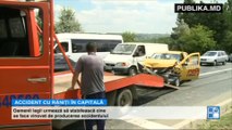 Accident rutier pe bulevardul Dacia din capital?. Patru persoane au avut nevoie de ngrijiri medical