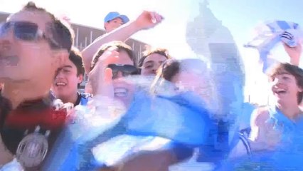 Brasil 2014 - Los argentinos en Brasilia, exultantes
