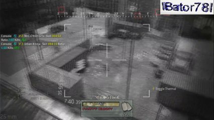 Série de 18 kills avec un Chopper Gunner Modern Warfare 2