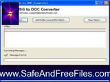 Download Birdie MSG to DOC Converter 2.1 Activation Number Generator Free