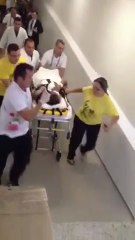 Funcionária filma Neymar no Hospital