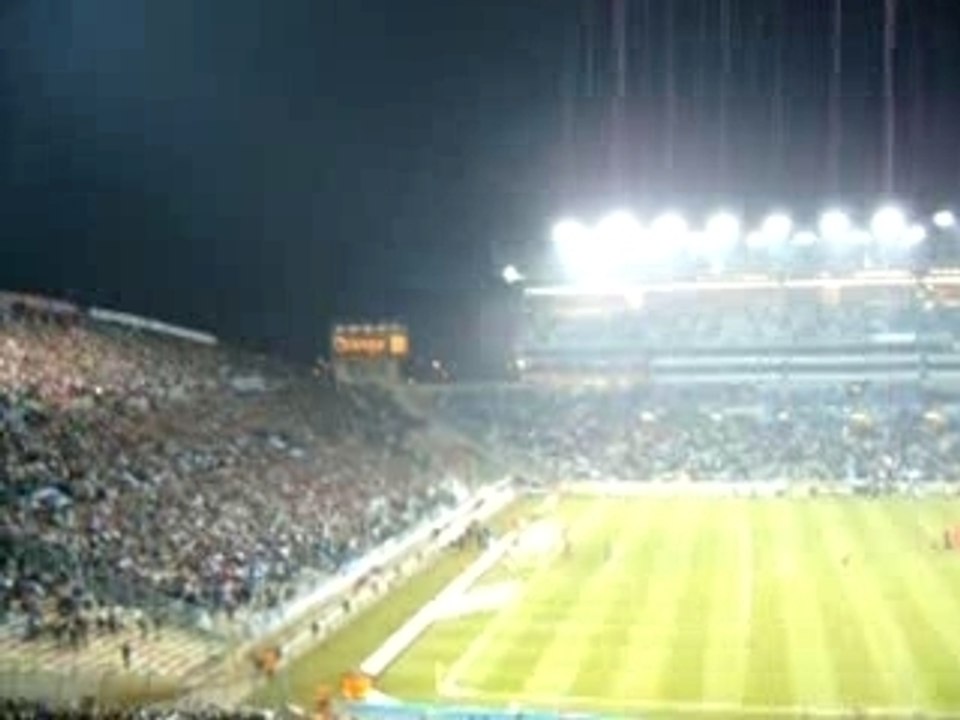 OM/PSG chants virages sud/nord