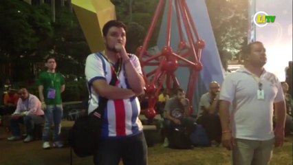 Veja o sofrimento do jornalista costarriquenho com as penalidades