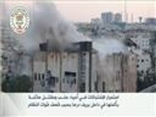 استمرار الاشتباكات بحلب ومقتل عائلة بقصف بداعل