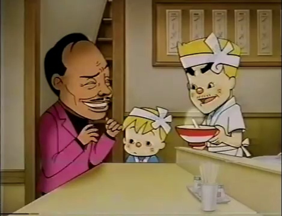 1994年　日清出前一丁　出前坊や　 谷村新司