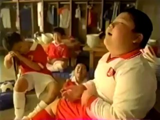 2005年　日清出前一丁　出前坊や　サッカー