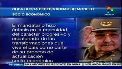 Cambios escalonados en Cuba hacia un socialismo sustentable: R. Castro