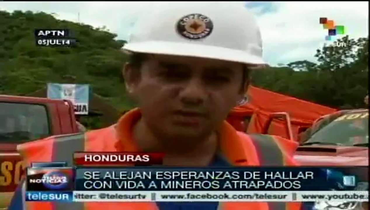 Rescatistas chilenos llegan a Honduras para apoyar rescate de mineros
