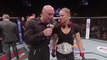 UFC 175: Ronda Rousey Octagon Interview