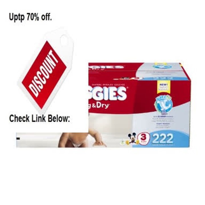 Best Deals Huggies Snug and Dry Diapers Step 3 Economy Plus Pack 222 Count Review