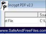 Download Encrypt PDF Command Line 2.3 Product Code Generator Free