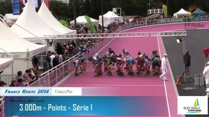 COURSE - France Piste 2014 : MG 3000m aux Points Série 1