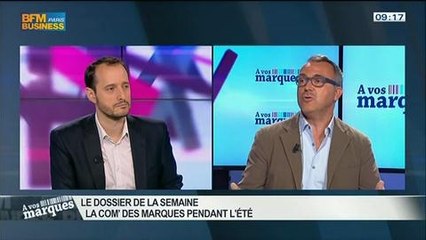 Comment les marques nous accompagnent-elles l'été ?: Valéry Pothain et Frank Tapiro, dans A vos marques – 06/07 2/3