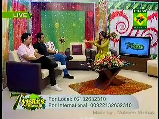 pakistani salman khan interview at masala t.v with kiran khan