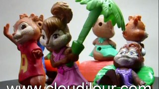 2011 McDonalds - Alvin and the Chipmunks - Chipwrecked - set of 7