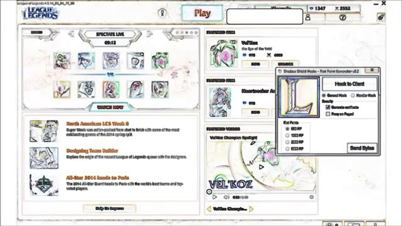 [Shadow Shield Hacks] League of Legends Riot Points Generator