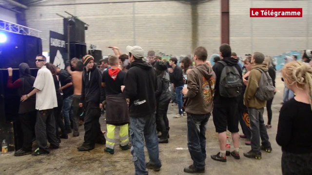 Landivisiau. Free party : encore 500-600 teufeurs sur place