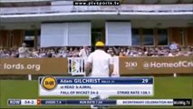 Saeed Ajmal's 4 wickets in MCC Vs The Rest of the world 5th of July 2014 Game