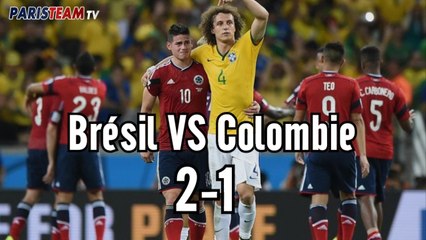 Résumé Brésil-Colombie (2-1)