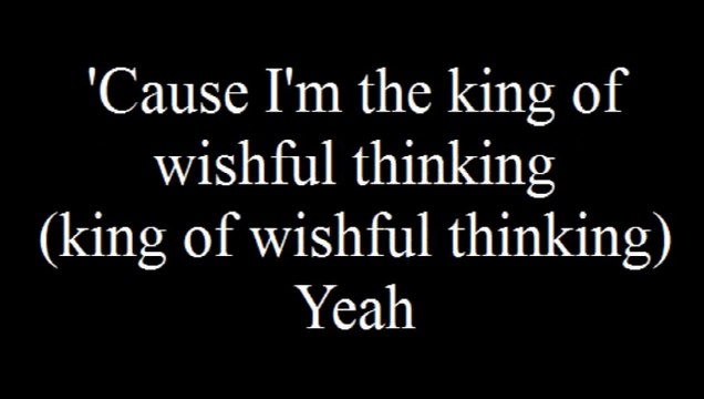 Go West King of Wishful Thinking with Lyrics (Pretty Woman Soundtrack) -  video Dailymotion