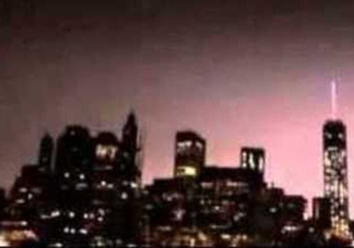 Lightning Strikes New York's Freedom Tower