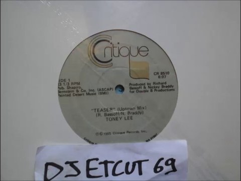 TONEY LEE -TEASER(UPTOWN MIX)(RIP ETCUT)CRITIQUE REC 85