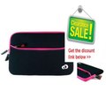 Discount [Glove 2] BLACK & HOT PINK / MAGENTA | Universal 7' Tablet Case Sleeve for Barnes & Noble - NOOK HD. Bonus Ekatomi... Review