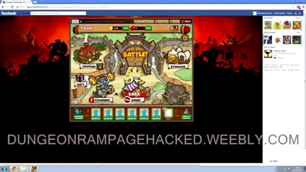 Dungeon Rampage Hack Free Coins & Gems Generator_Redirect Download_No survey October 2013