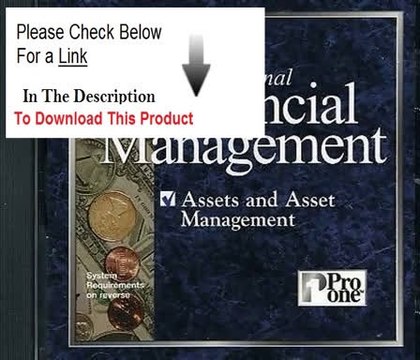[Get] Download Personal Financial Management (Assets and Asset Management)