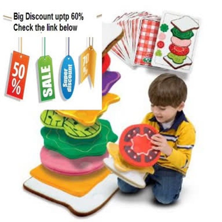 Discount Melissa & Doug Sandwich Stacking Games Review