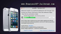 How To iOS 7.1.2 Jailbreak untethered With Evasion 1.0.9, Install Using Full Untethered iPhone 5, 5s, 5c and iPad 3