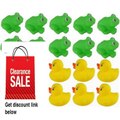 Discount Viskey Frogs & Ducks 10Pcs 10Pcs Baby Bath Tub Bathing Rubber Squeaky Toys Review