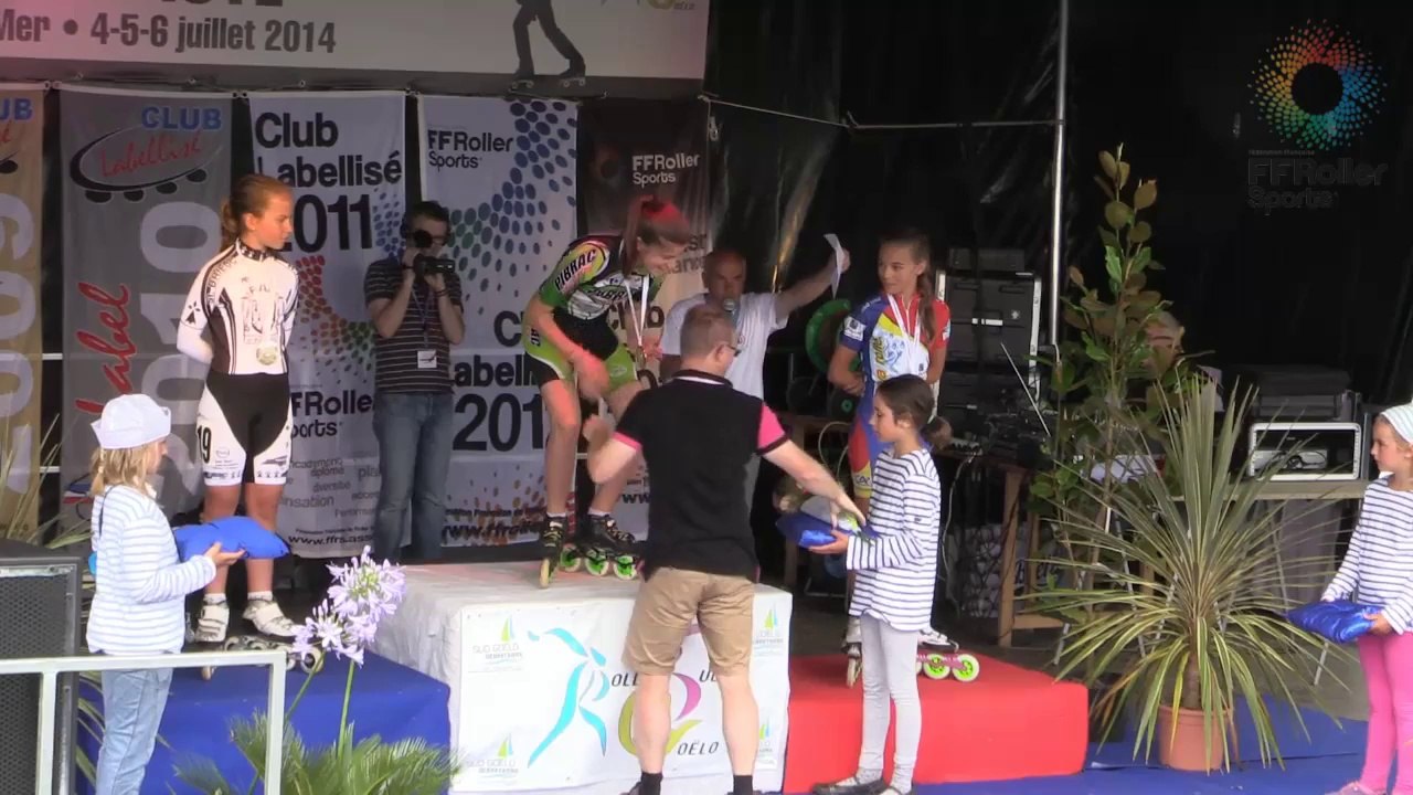 COURSE - France Piste 2014 : Cérémonie Protocolaire Critérium