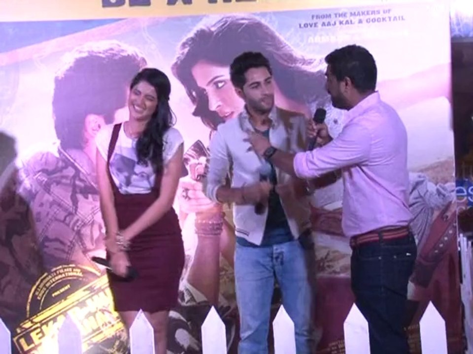 Armaan & Deeksha of new film pramotions