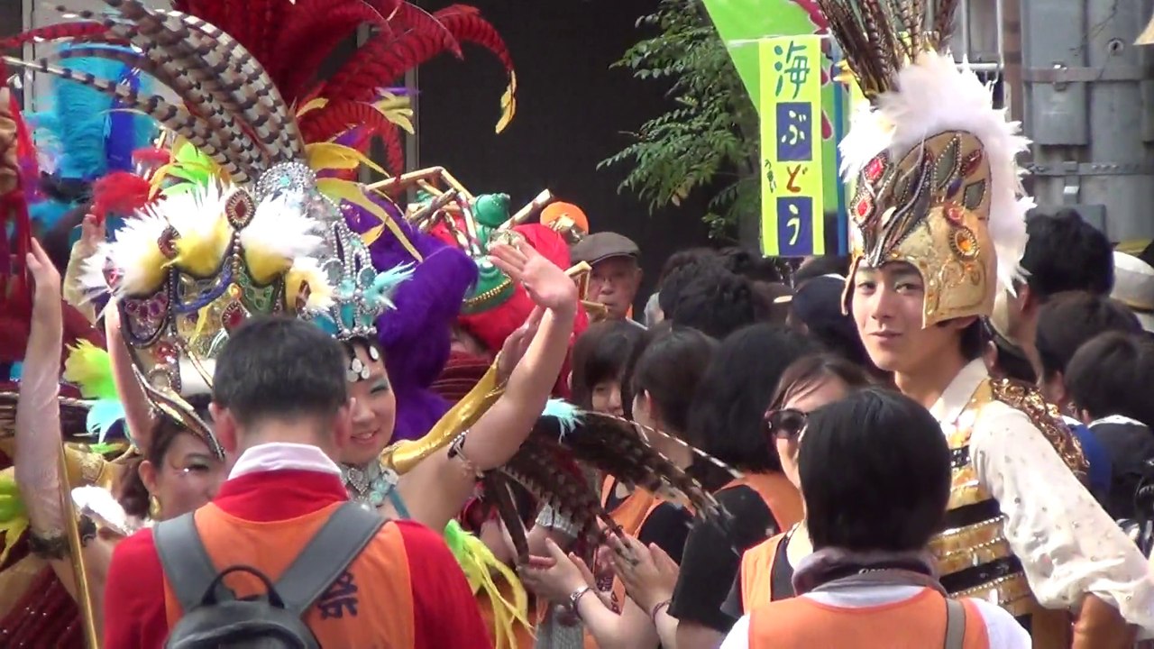 【2014/7/6】第28回学園坂七夕サンバカーニバル　1回目　往路