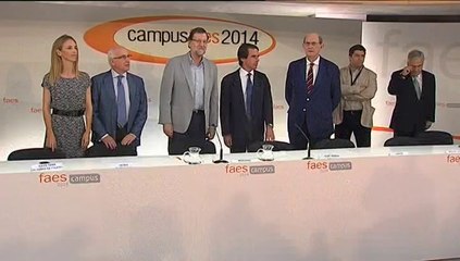 Rajoy y Aznar se reeencuentran en FAES