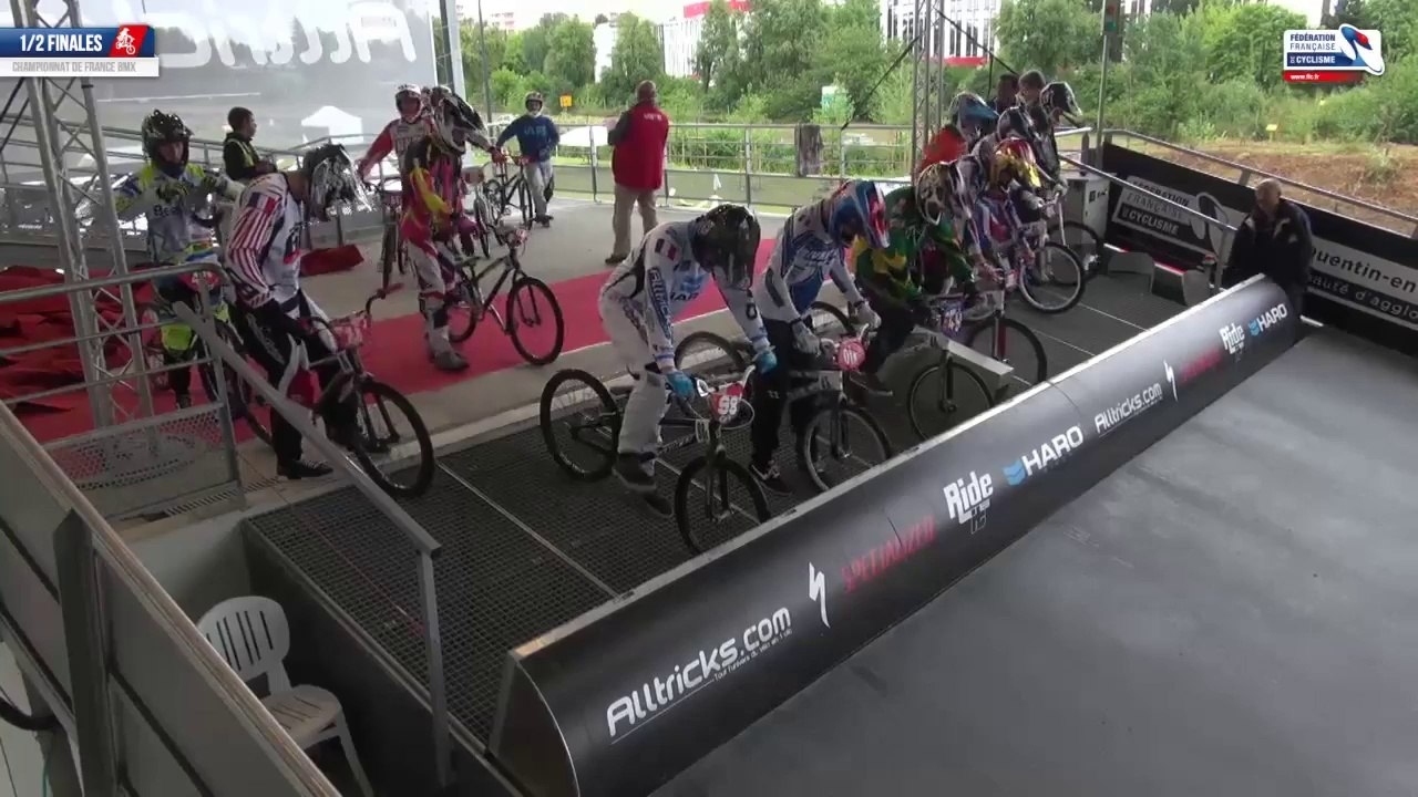 REPLAY 1/2 FINALES CHAMPIONNATS DE FRANCE BMX CRUISER 2014 SAINT-QUENTIN EN YVELINES